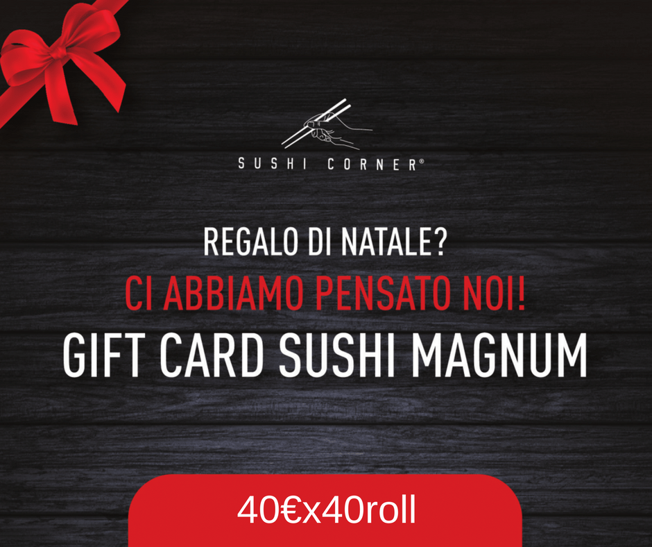 GIFT CARD SUSHI MAGNUM Sushi Park Eat